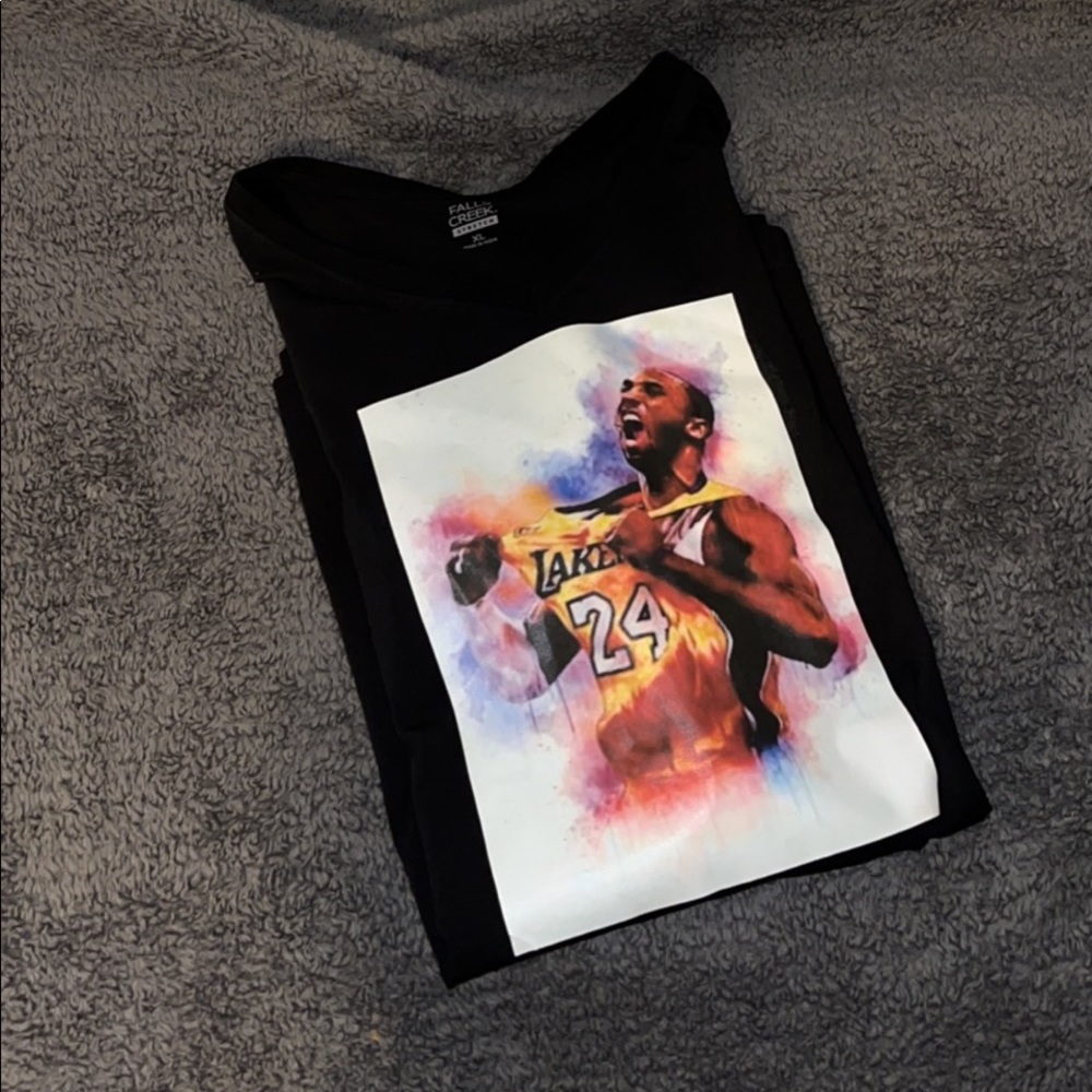 New Kobe tshirt vneck large never worn